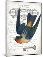 French Swallow I-Gwendolyn Babbitt-Mounted Art Print