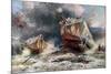 French Tank Assault, July 1918-Francois Flameng-Mounted Giclee Print