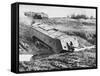 French Tank WWI-Robert Hunt-Framed Stretched Canvas