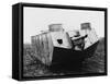 French Tank WWI-Robert Hunt-Framed Stretched Canvas