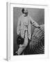 French Tightrope Walker and Acrobat Blondin-null-Framed Premium Photographic Print