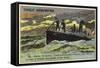 French Torpedo Boat, 1883-null-Framed Stretched Canvas