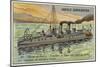 French Torpedo Boat, 1905-null-Mounted Giclee Print