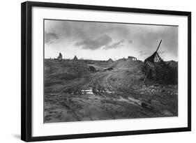 French Town Destroyed-null-Framed Photographic Print