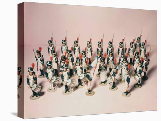 French Toy Soldier Figurines-null-Stretched Canvas