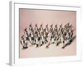 French Toy Soldier Figurines-null-Framed Photographic Print