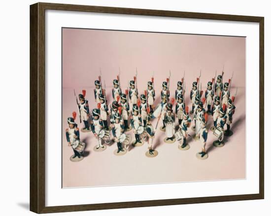 French Toy Soldier Figurines-null-Framed Photographic Print