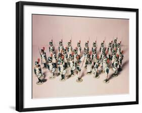 French Toy Soldier Figurines-null-Framed Photographic Print