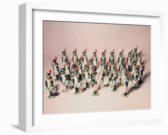 French Toy Soldier Figurines-null-Framed Photographic Print