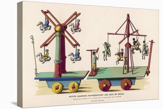 French Toys of Fairground Amusements-null-Stretched Canvas