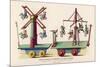 French Toys of Fairground Amusements-null-Mounted Premium Giclee Print