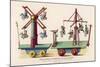 French Toys of Fairground Amusements-null-Mounted Art Print