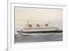 French Transatlantic Liner-Albert Sebille-Framed Photographic Print