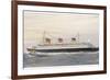 French Transatlantic Liner-Albert Sebille-Framed Photographic Print