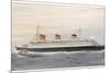 French Transatlantic Liner-Albert Sebille-Mounted Photographic Print