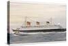 French Transatlantic Liner-Albert Sebille-Stretched Canvas