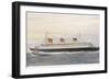 French Transatlantic Liner-Albert Sebille-Framed Photographic Print