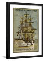 French Transport Ship Tonkin-null-Framed Giclee Print