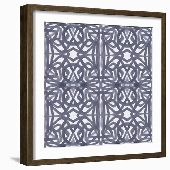 French Trellis-Kim Johnson-Framed Giclee Print