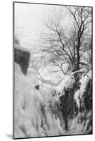 French Trenches on the Piave River, Italian Front, December 1917-null-Mounted Giclee Print