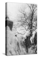 French Trenches on the Piave River, Italian Front, December 1917-null-Stretched Canvas