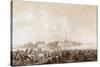 French Troops at Rest, before the City Custrin 1806-null-Stretched Canvas