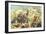 French Troops Crossing Teniah Hill in May 1840 During Campaign Against Abd El-Kader, Algeria-null-Framed Giclee Print