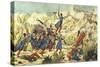 French Troops Crossing Teniah Hill in May 1840 During Campaign Against Abd El-Kader, Algeria-null-Stretched Canvas