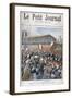 French Troops Embarking for China, 1900-Eugene Damblans-Framed Giclee Print