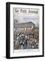 French Troops Embarking for China, 1900-Eugene Damblans-Framed Giclee Print