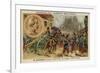 French Troops Entering Milan, 1859-null-Framed Giclee Print