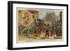 French Troops Entering Milan, 1859-null-Framed Giclee Print