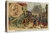 French Troops Entering Milan, 1859-null-Stretched Canvas