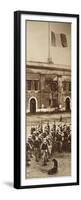 French Troops Leave Mainz, Germany, 30th June, 1930-null-Framed Premium Giclee Print