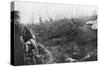 French Troops Prepare for a German Counter-Attack, Eparges Ridge, Near Verdun, France, August 1915-null-Stretched Canvas