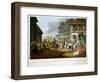 'French Troops Retreating Through and Plundering a Village', 1816-Matthew Dubourg-Framed Giclee Print
