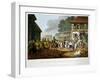 'French Troops Retreating Through and Plundering a Village', 1816-Matthew Dubourg-Framed Giclee Print