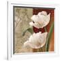 French Tulip Collage I-Abby White-Framed Art Print