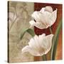 French Tulip Collage I-Abby White-Stretched Canvas