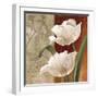 French Tulip Collage I-Abby White-Framed Art Print