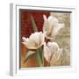 French Tulip Collage II-Abby White-Framed Art Print