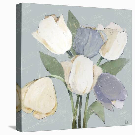 French Tulips II-Jade Reynolds-Stretched Canvas