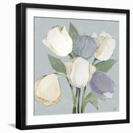 French Tulips II-Jade Reynolds-Framed Art Print