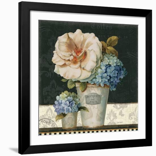 French Vases II-Lisa Audit-Framed Art Print