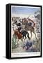 French Victory in the Sahara, 1900-Joseph Belon-Framed Stretched Canvas