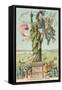French View of the Statue of Liberty-null-Framed Stretched Canvas