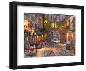 French Walkway (Variant 1)-Dominic Davison-Framed Art Print