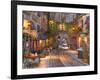 French Walkway (Variant 1)-Dominic Davison-Framed Art Print