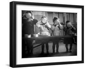 French War Orphans, 1941-Science Source-Framed Giclee Print