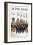 French War Veterans Carrying Flags of the Madagascar and China Campaigns, 1901-null-Framed Giclee Print